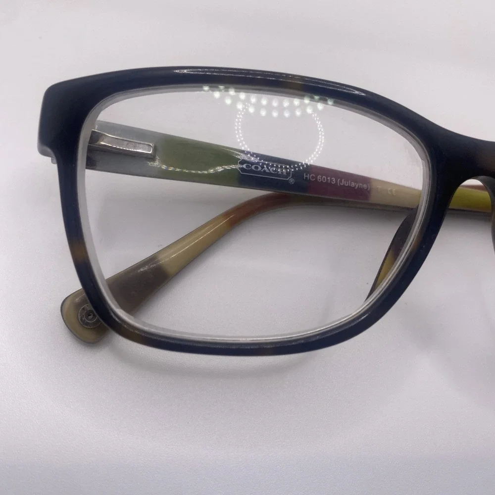 Coach Eyeglasses FRAMES ONLY HC 6013 Julayne 54-16-135 Dark Tortoise 423
